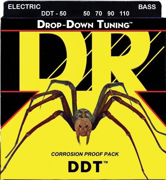 DR Strings Drop Down Tuning Bass Heavy 4-String 050"/110"