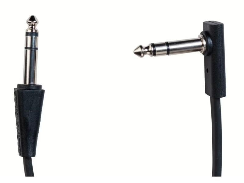 RockBoard Flat TRS Cable Straight/Angled, 20 cm